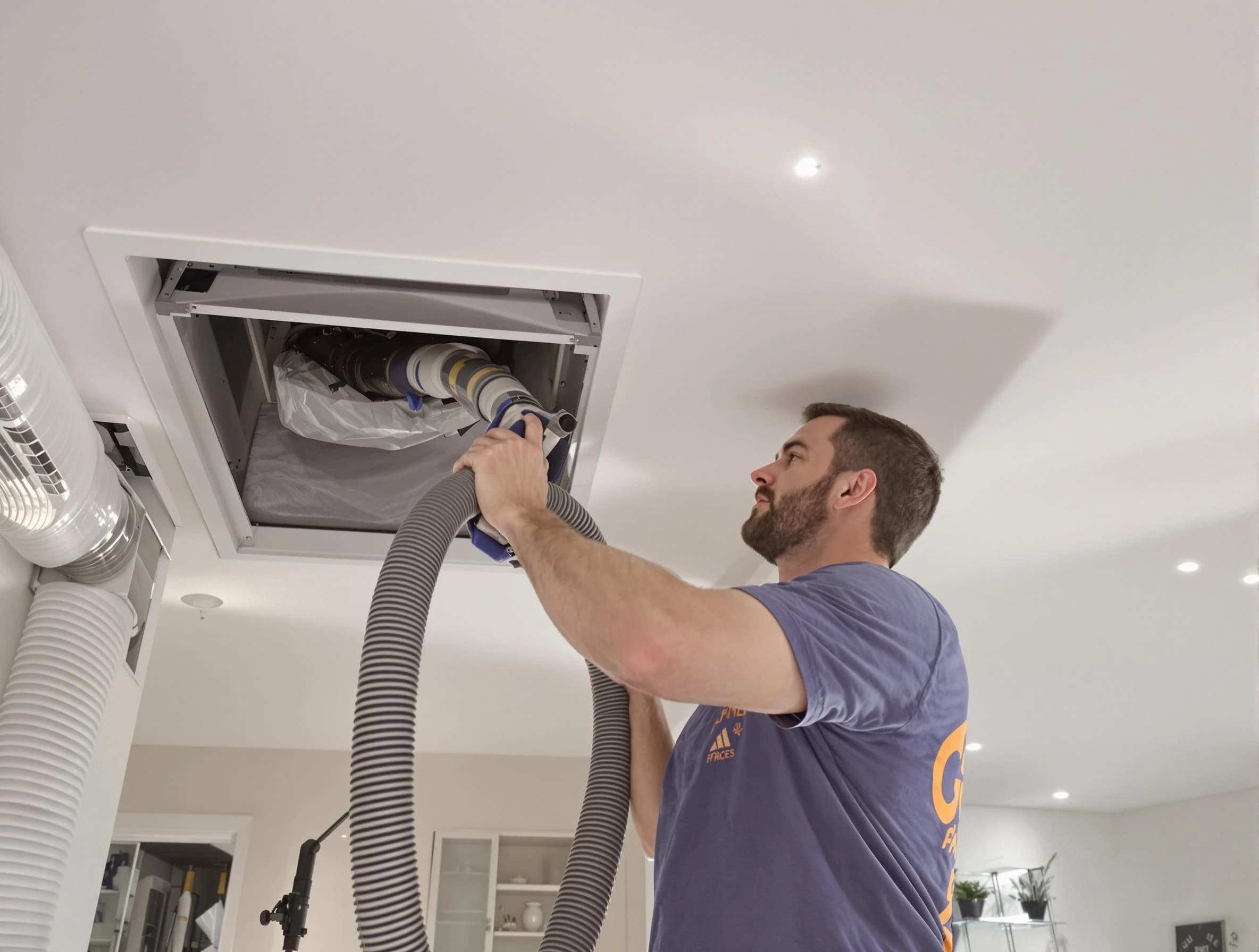 Precision indoor duct cleaning by Golden Air Duct Cleaning in Golden