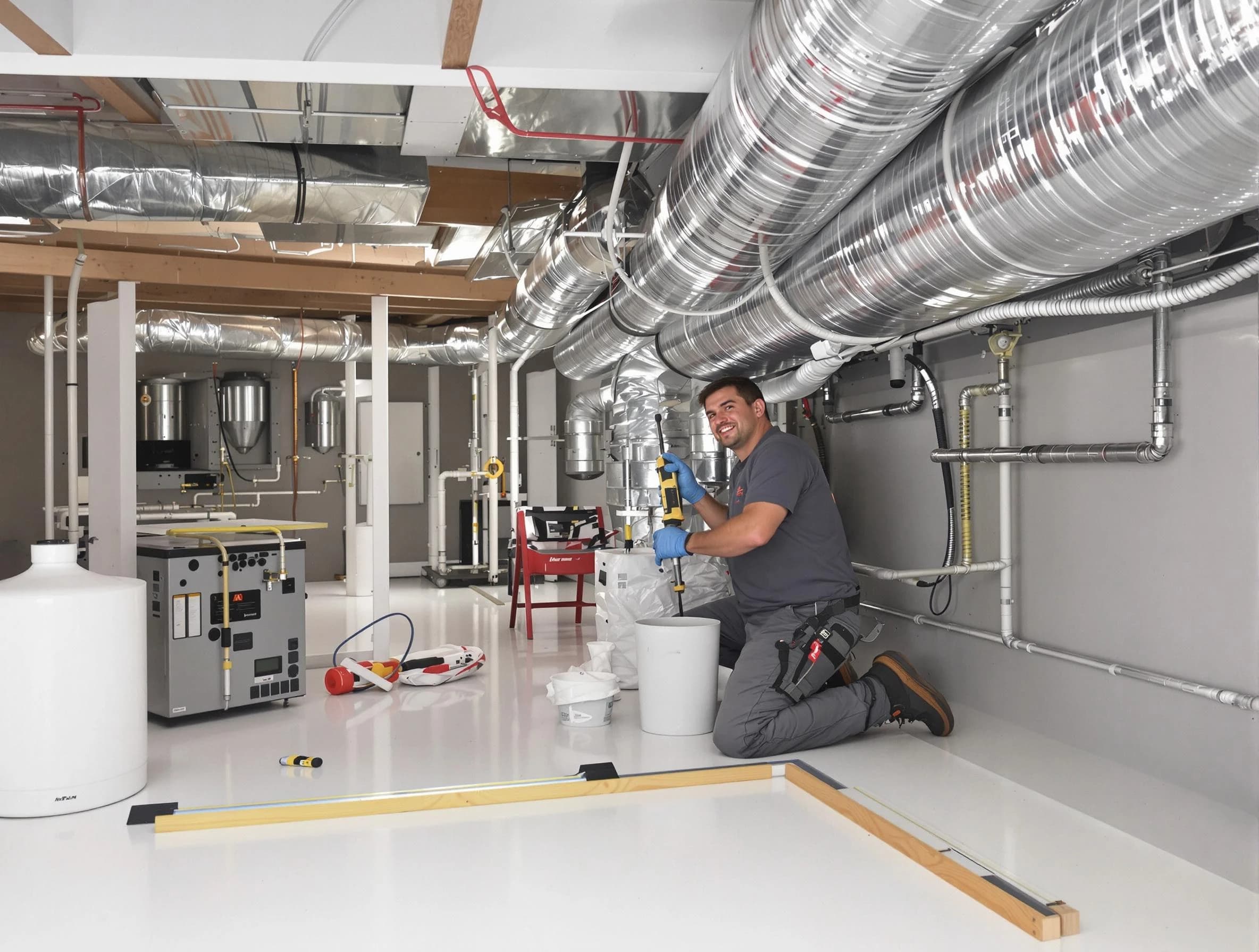Professional duct sealing service by Golden Air Duct Cleaning in Golden
