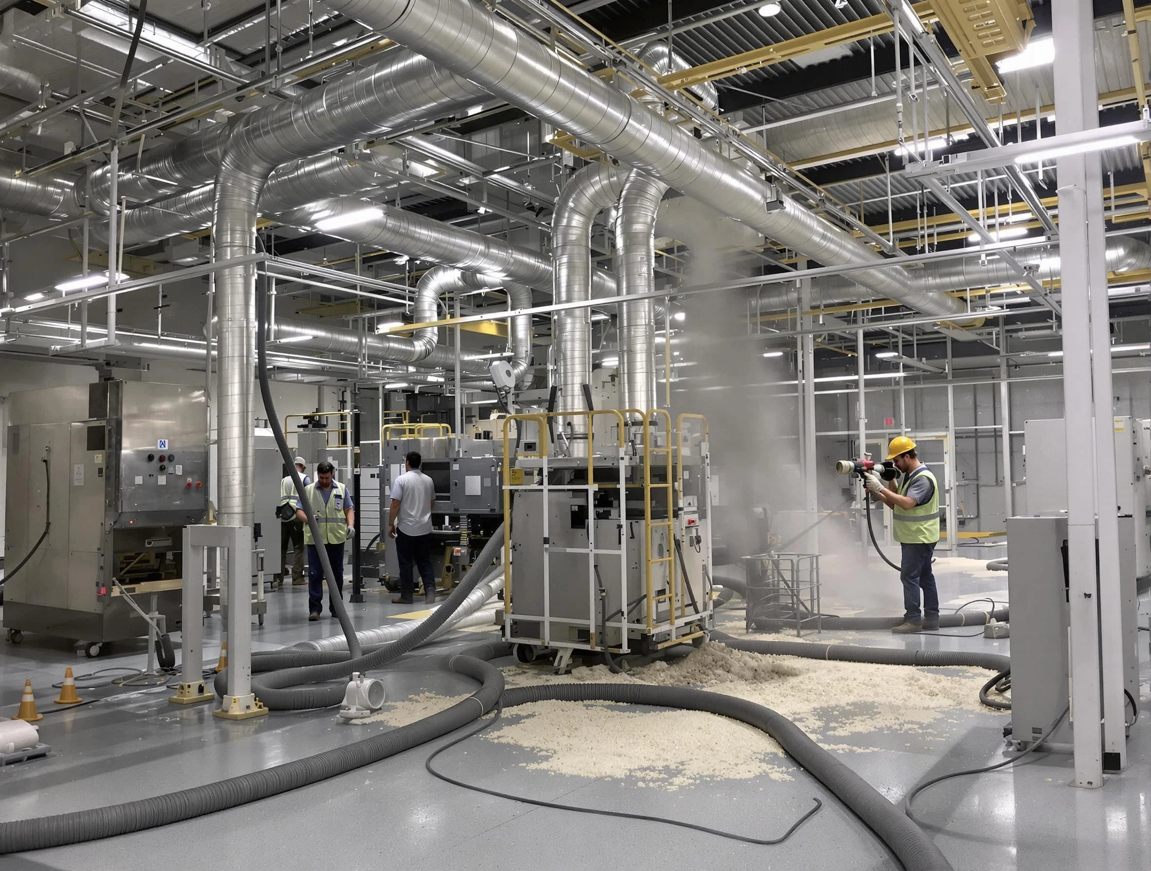 Heavy-duty industrial duct cleaning by Golden Air Duct Cleaning in Golden