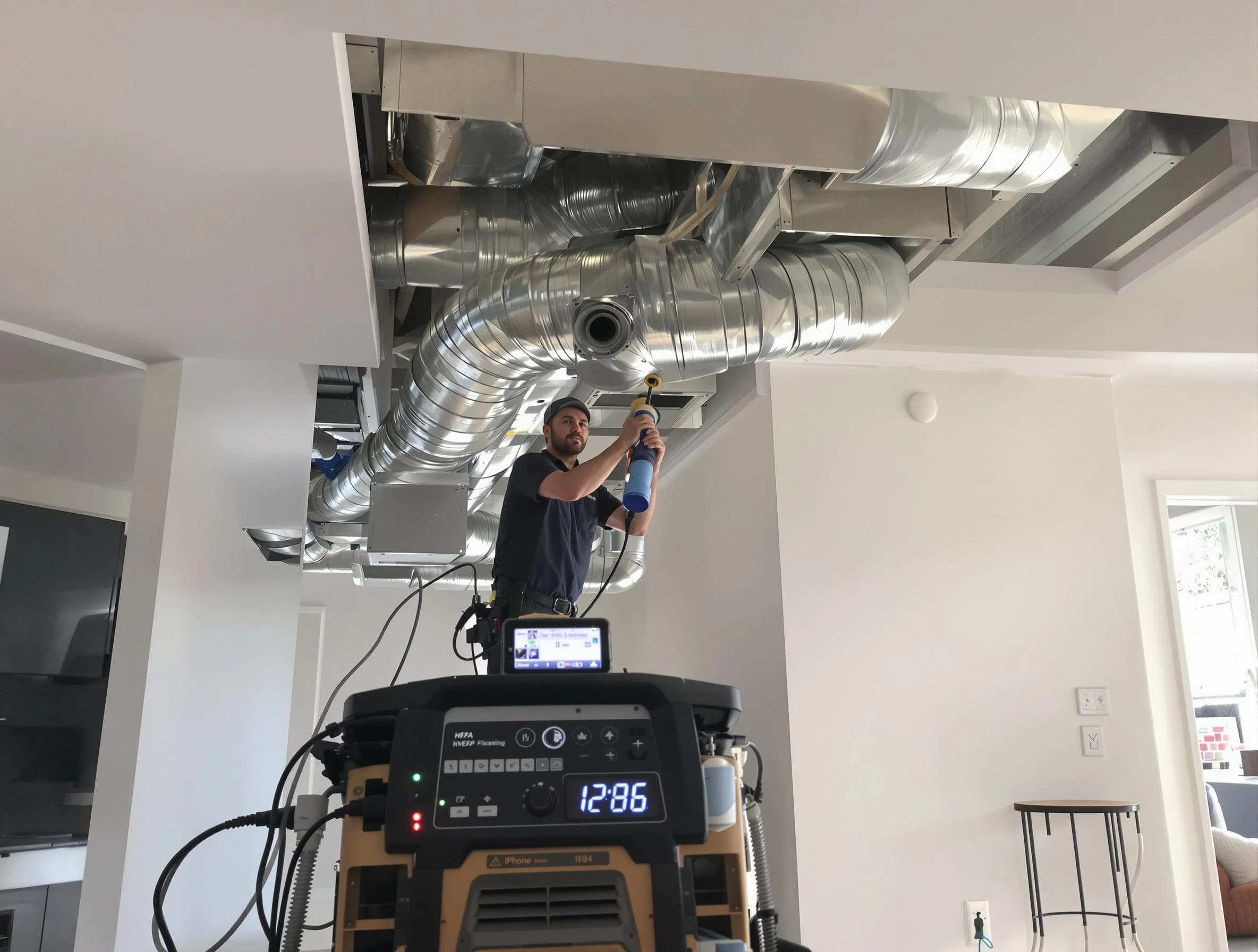 Advanced pure air duct cleaning by Golden Air Duct Cleaning in Golden